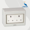 Type de l&#39;Allemagne Socket Extension Electric Socket Switch 13A